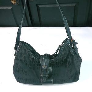 Fossil Black Logo Shoulder Handbag